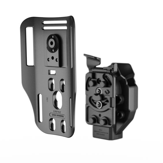 Orpaz OMS Low Ride – מתאם חגורה מונמך- המחשת חיבור זכר לנרתיקי אורפז