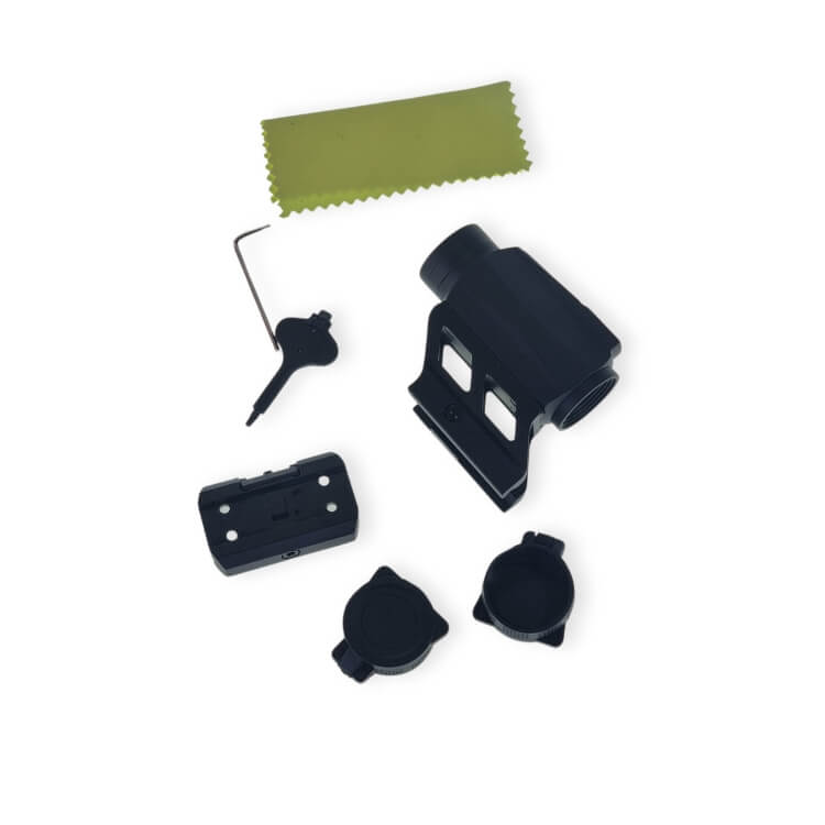 כוונת השלכה חשמלית עם נקודה אדומה לתנאי ריאות מוגבלים וחשיכה – IDS – מרכיבי הערכה