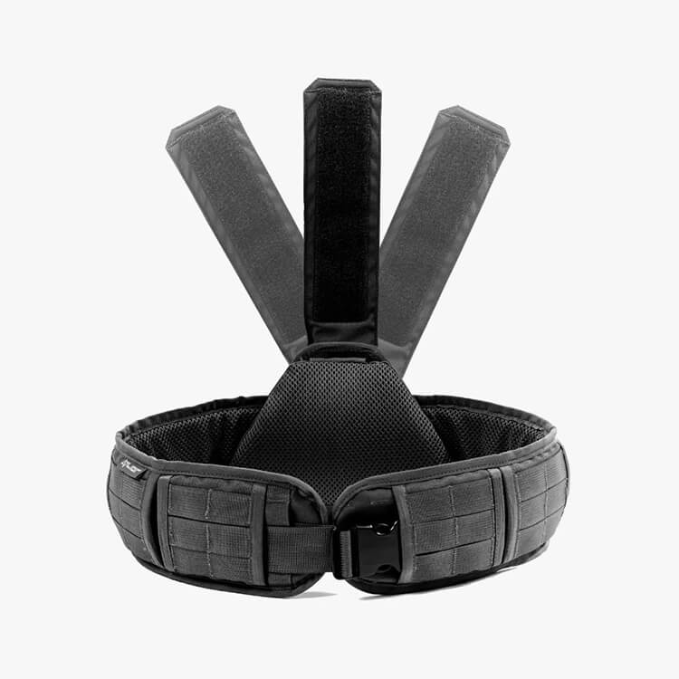 ערכה מודולארית לווסט ליאור טק ציוד צבאי לפעילות מבצעית וסט וחגורה שחור