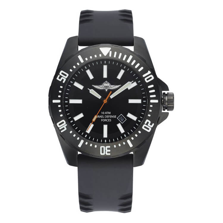 שעון צלילה מבצעי לחיילים – לוגו צנחנים 7445 עדי