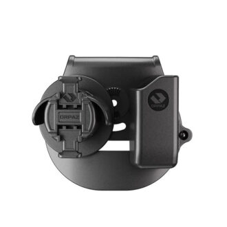 פונדה כפולה לשוטר מחזיק אזיקים של אורפז עם פונדת מחסנית על פאדל דור 2