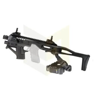 מיקרו רוני 4 ערכת בייסיק מערכת הסבה עם רצועת נשק מתאם מנח אגודל וכוונות שחור