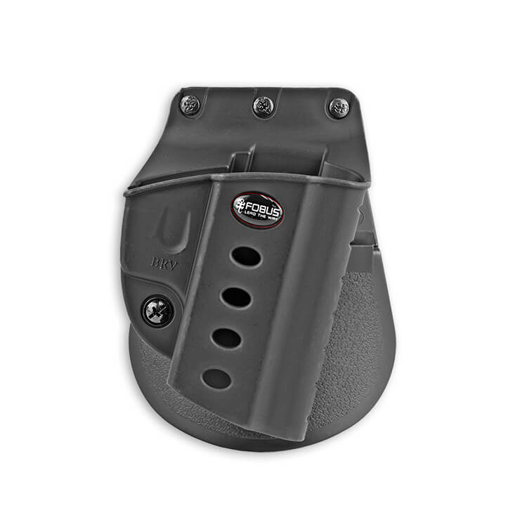 נרתיק לאקדח טאורוס PT92 ולאקדחי ברטה מסדרות Vertec, Elite, 92 ו-96, עם פאדל לנשיאה חיצונית – של פובוס