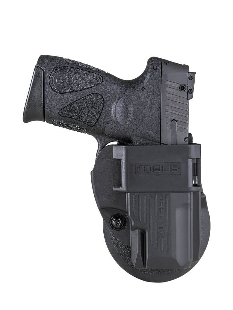 נרתיק לאקדחי טאורוס PT111 לנשיאה פנימית מוסלקת או חיצונית עם פאדל מתאים ליד ימין או שמאל