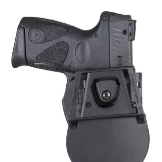 נרתיק לאקדחי טאורוס PT111 לנשיאה פנימית מוסלקת או חיצונית עם פאדל מתאם חגורה נרתיק לאקדחי טאורוס PT111 לנשיאה פנימית מוסלקת או חיצונית עם פאדל מתאם חגורה