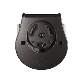 פונדה כפולה של אורפז למחסניות מתכת עם חיבור פאדל לחגורה מאחור פונדה כפולה של אורפז למחסניות מתכת עם חיבור פאדל לחגורה מאחור