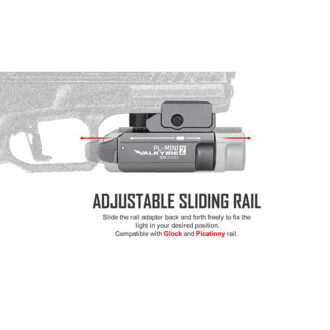 הרכבת פנס ואלקירי PL Mini 2 על אקדח – OLIGHT הרכבת פנס ואלקירי PL Mini 2 על אקדח – OLIGHT