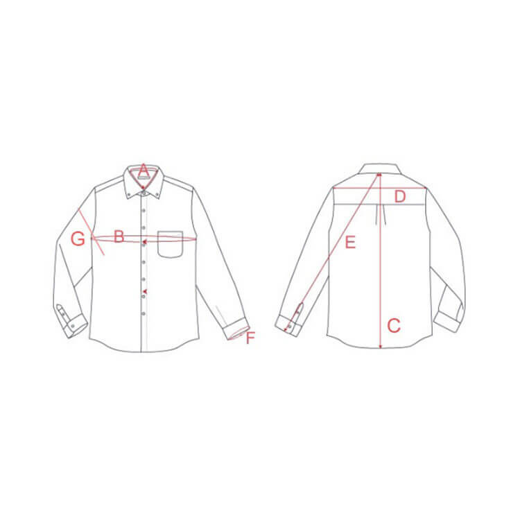 חולצת צבא למדים – מידות