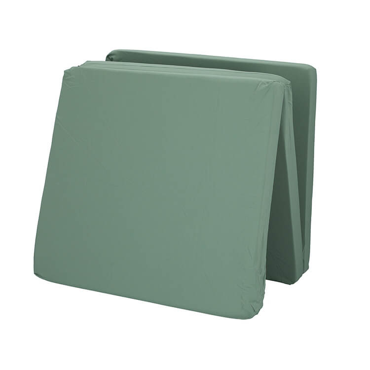 מזרן מתקפל לטיולים – מתקפל ל-3 של חגור, ירוק ש