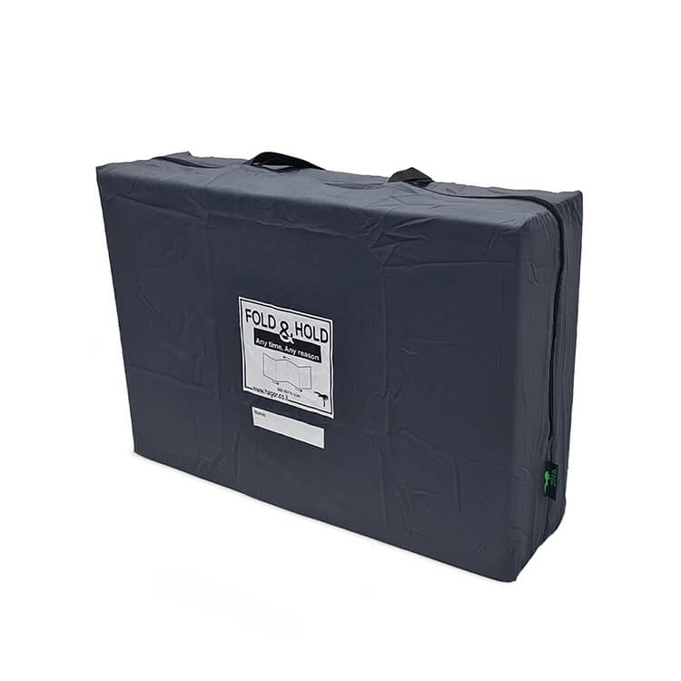 מזרן ספוג מתקפל ל-4 של חגור – אפור – עם תיק נשיאה