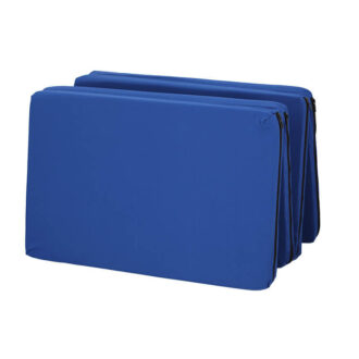 מזרן ספוג מתקפל ל-4 של חגור – כחול מזרן ספוג מתקפל ל-4 של חגור – כחול