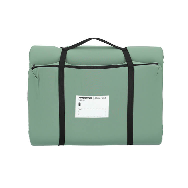 מזרן ספוג לקמפינג מתגלגל חגור – בצבע ירוק