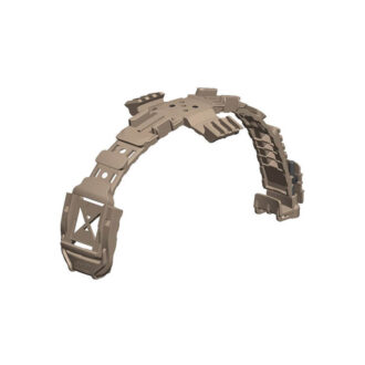 מערכת מסילות מודולארית לקסדה – דגם HM2-H של חברת HMOUNT – חאקי מערכת מסילות מודולארית לקסדה – דגם HM2-H של חברת HMOUNT – חאקי