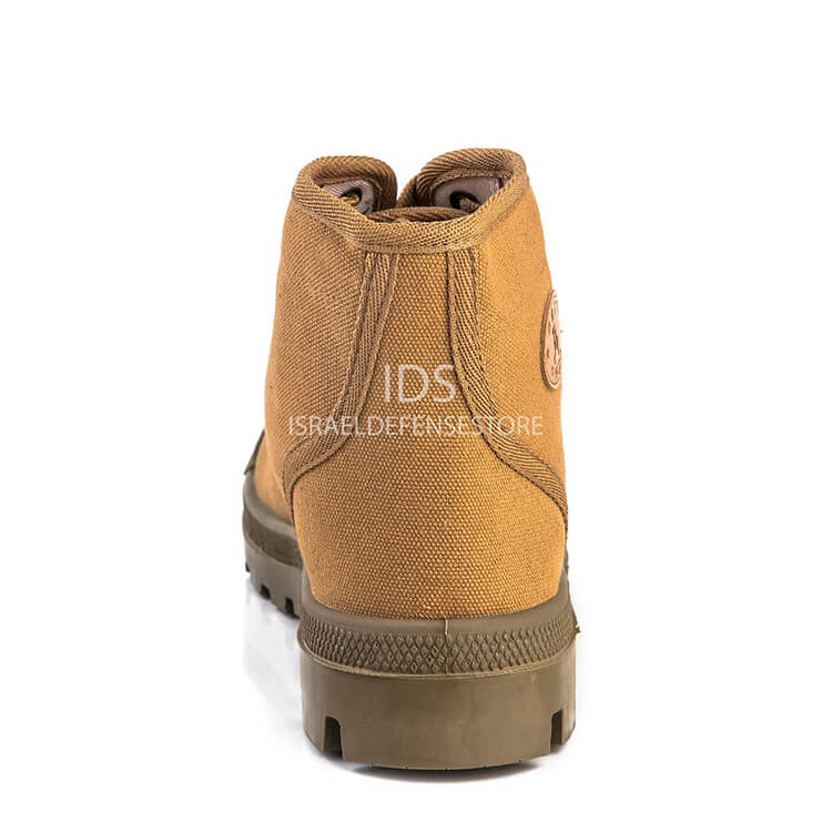 נעליי קומנדו סקאוט בצבע חום חאקי מאחור