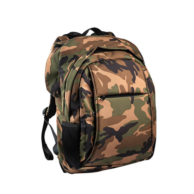 תיק גב חסין ירי של מצדה צבעי הסוואה ירוק וחום