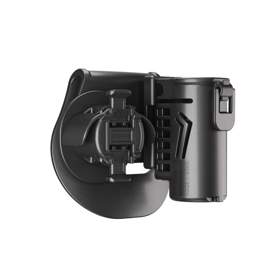 פונדה גז פלפל + מחזיק אזיקים