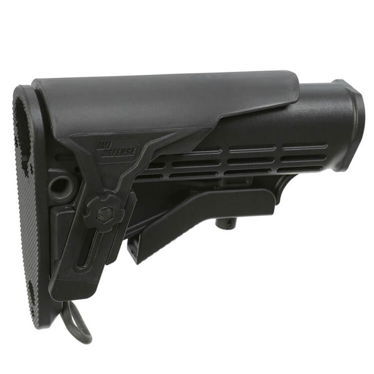 קת טרור משופרת של חברת IMI בעלת תומך הלחי לרובה סער M4, M16 ו-AR15 -שחור