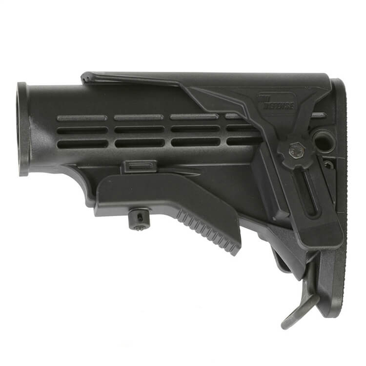 קת טרור של חברת IMI בעלת תומך הלחי לרובה סער M4, M16 ו-AR15 -שחור