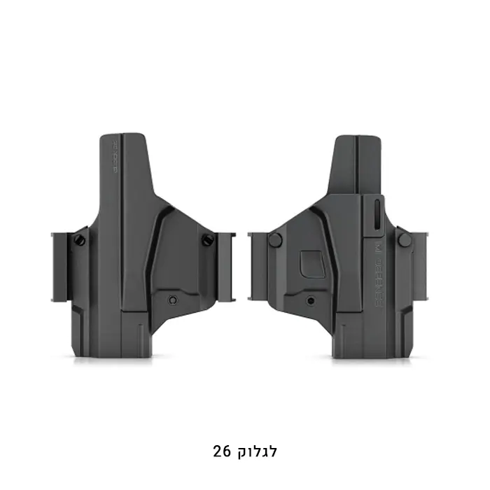 IMI-Z8026 נרתיק לאקדח גלוק 26 פנימי -חיצוני ליד ימין ושמאל – שחור – לקניה אונליין