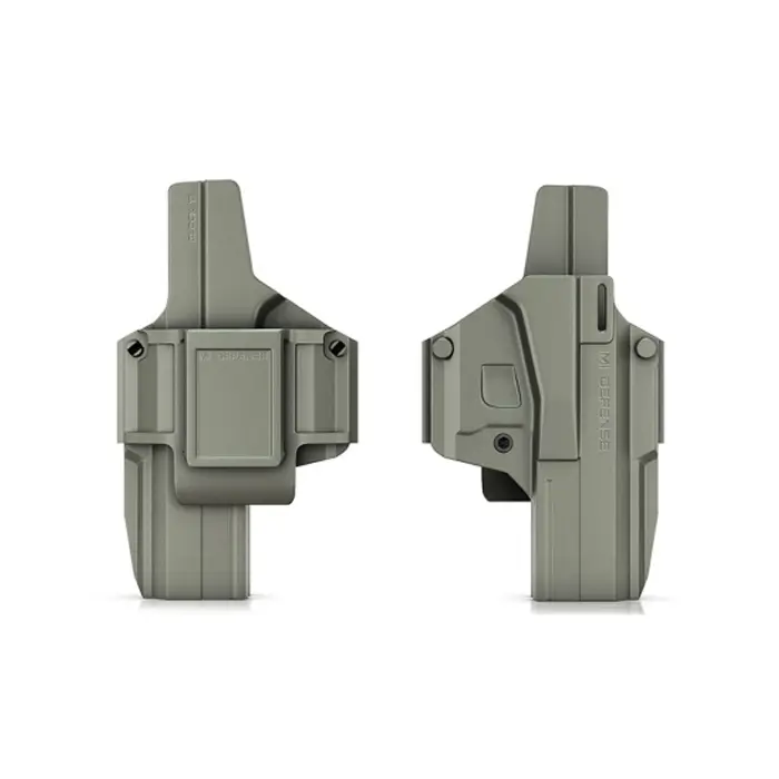MORF 3X נרתיק אקדח חיצוני ופנימי, ליד ימין ויד שמאל של IMI IMI-Z8017 ירוק