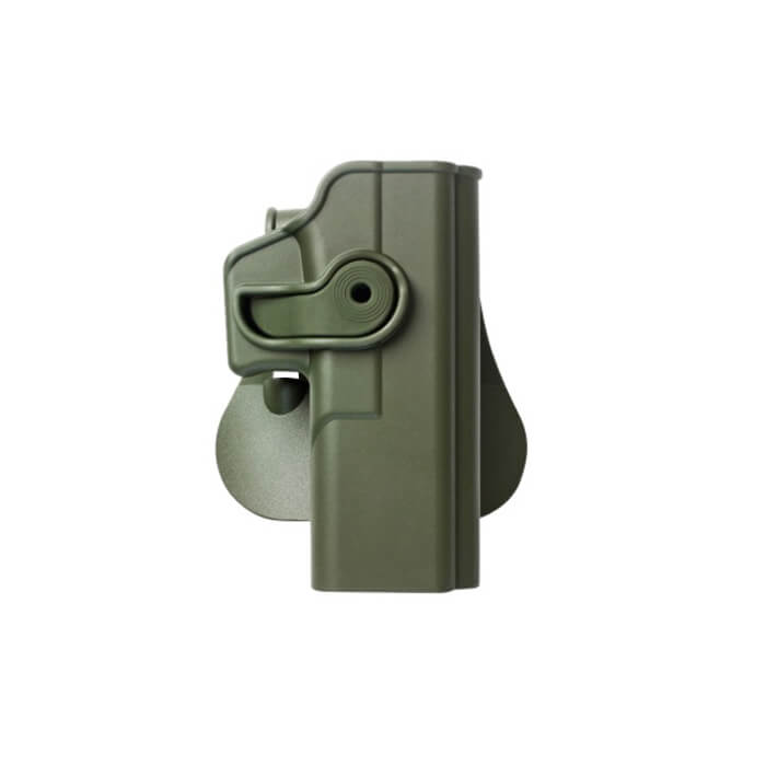 נרתיק גלוק חיצוני, Level 2 לדגמים 20, 21, 28, 37, 30, 38, 41 של IMI Defense – ירוק יד ימין