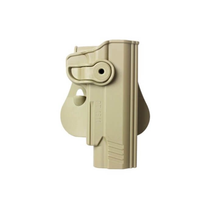 נרתיק חיצוני לאקדח טאורוס PT1911 עם או בלי מסילה לקניה – חאקי IMI-Z1130