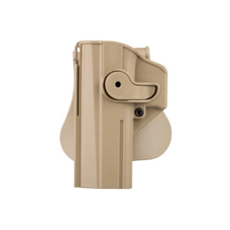 נרתיק טקטי חיצוני ל-CZ P-09 ו-CZ Shadow 2 IMI-Z1450 חאקי יד שמאל נרתיק טקטי חיצוני ל-CZ P-09 ו-CZ Shadow 2 IMI-Z1450 חאקי יד שמאל