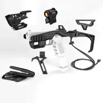 מערכת הסבה 2020 לגלוק של ריקאבר טקטיקל – משודרגת עם מנח לחי, מנפץ זכוכיות וכוונת השלכה מערכת הסבה 2020 לגלוק של ריקאבר טקטיקל – משודרגת עם מנח לחי, מנפץ זכוכיות וכוונת השלכה