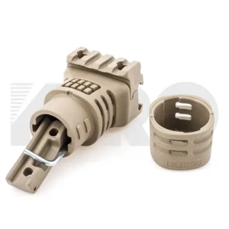 ידית אחיזה קצרה לנשק KIRO MCF – חאקי- עם תא אחסון ידית אחיזה קצרה לנשק KIRO MCF – חאקי- עם תא אחסון