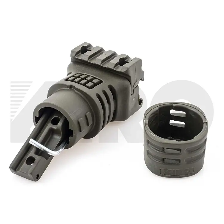 ידית אחיזה קצרה לנשק KIRO MCF – עם תא אחסון