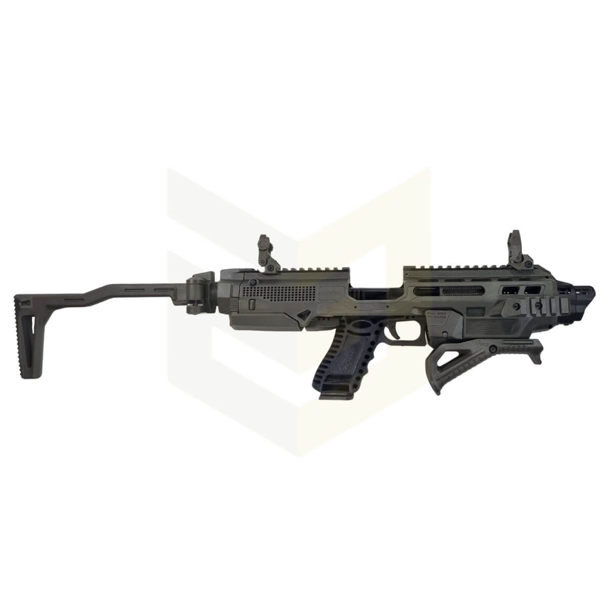 ערכת הסבה כידון עם קת מתקפלת – ירוק