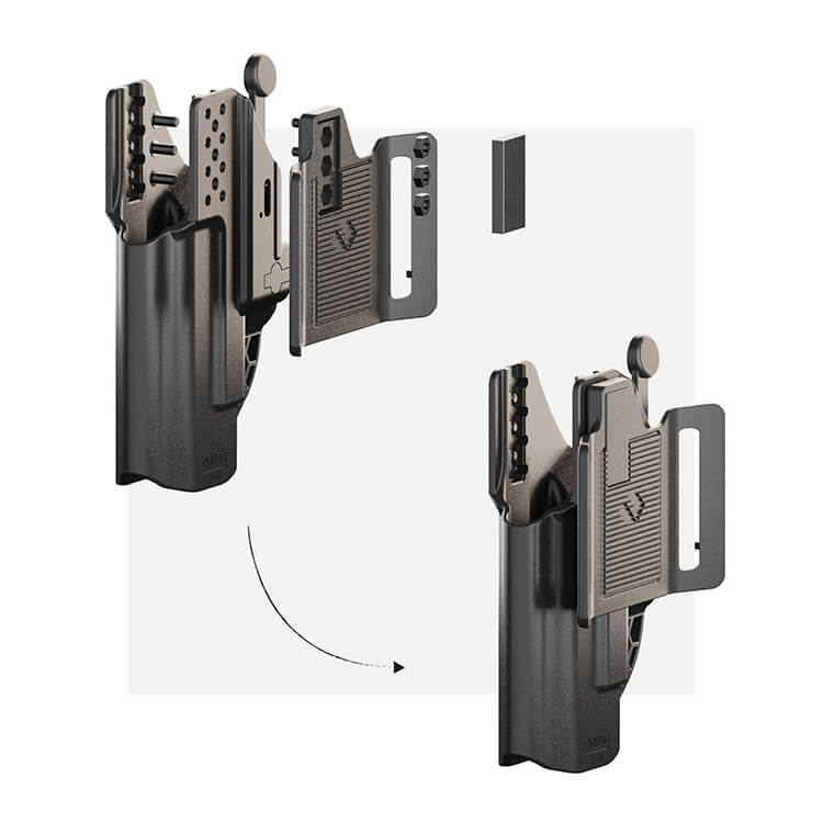 פאדל לנרתיקי EVO לנשיאה פנימית או חיצונית – אורפז orpaz