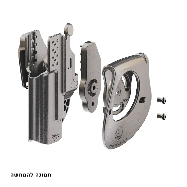 מתאם לנרתיקי EVO – תמונה הממחישה את ההרכבה