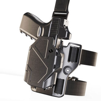 נרתיק לאקדח עם פנס – אורפז דלתא, לאקדחי גלוק 17, 19 ועוד – Orpaz Delta עם מתאם דרופ לג- תמונת צד נרתיק לאקדח עם פנס – אורפז דלתא, לאקדחי גלוק 17, 19 ועוד – Orpaz Delta עם מתאם דרופ לג- תמונת צד