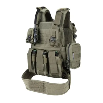 מערכת לוחם צה״לית הכוללת אפוד, תיק, פאוצ׳ים וחגורה של חגור מערכת לוחם צה״לית הכוללת אפוד, תיק, פאוצ׳ים וחגורה של חגור