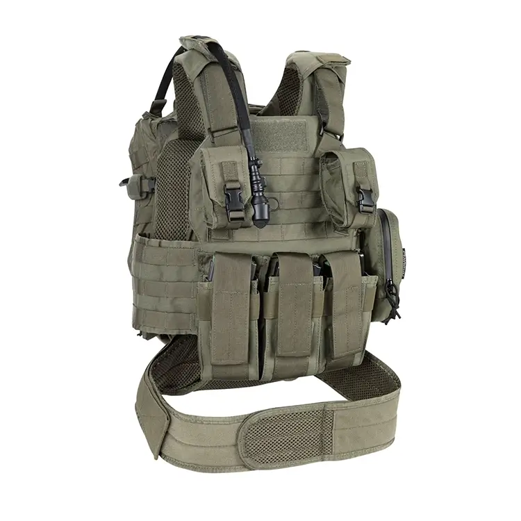 מערכת לוחם צה״לית הכוללת אפוד, תיק, פאוצ׳ים וחגורה טקטית – חגור