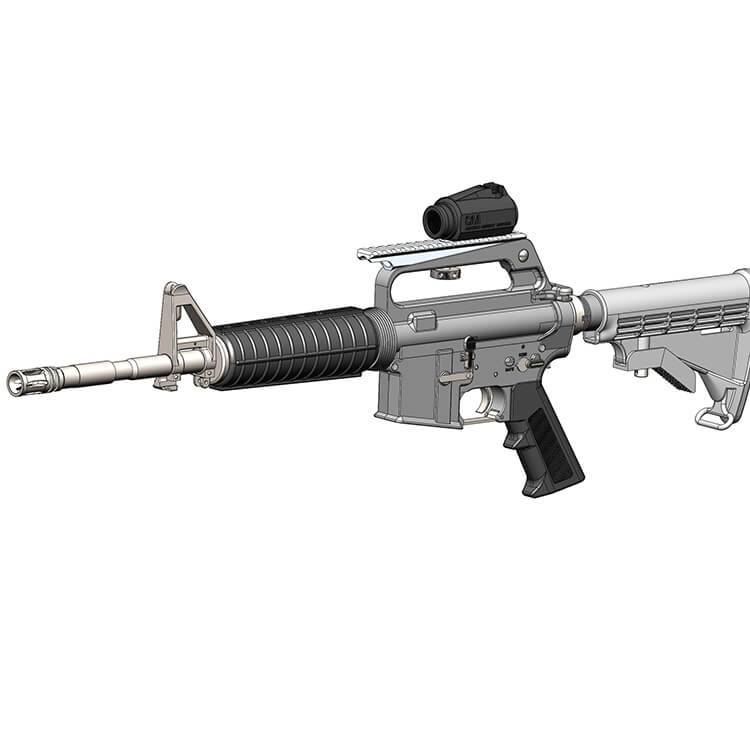 מתאם מסילה פיקטינית לגשר M16 (1)