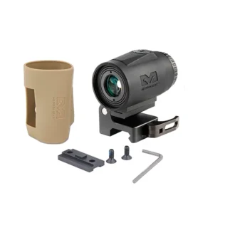 משלש לנשק MEPRO-MMX3 – מכפיל מתקפל מגדיל פי 3 עם כיסוי גומי נוסף משלש לנשק MEPRO-MMX3 – מכפיל מתקפל מגדיל פי 3 עם כיסוי גומי נוסף