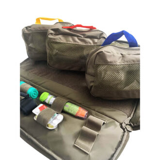 תיק רפואה טקטי לרפואת חירום ושטח – MediTactic פנים התיק תיק רפואה טקטי לרפואת חירום ושטח – MediTactic פנים התיק