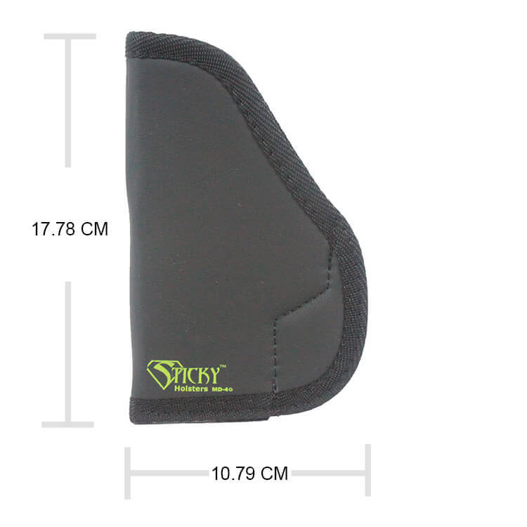 נרתיק פנימי לאקדח CZ דגמים P07 Duty, 75 Compact סטיקי הולסטרס – מידות