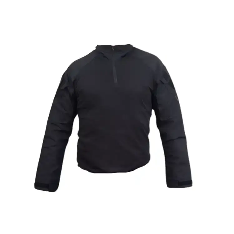 חולצה טקטית – ירוק – שחור שחור