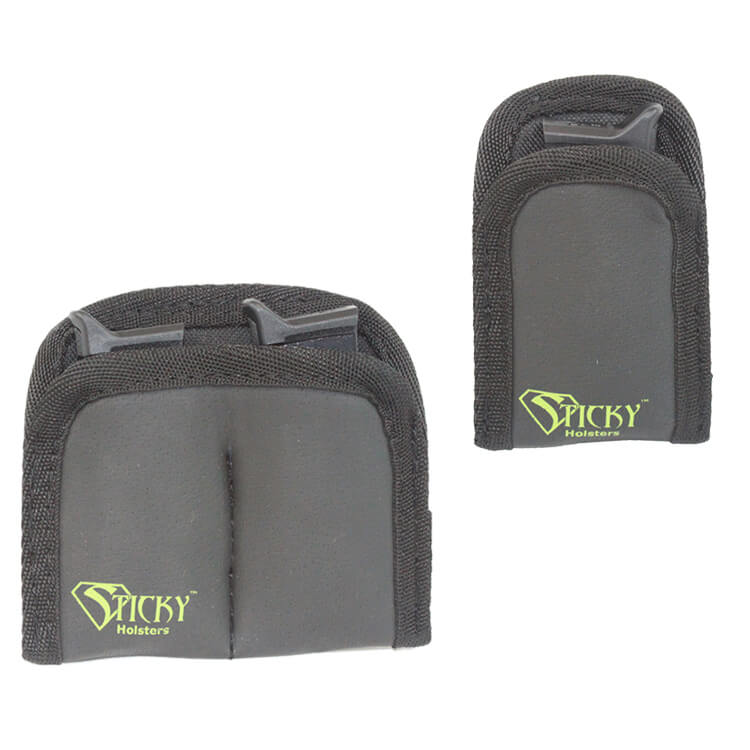 נרתיק פנימי כפול למחסנית קצרה חד טורית – נרתיק כפול או בודדSticky Holsters