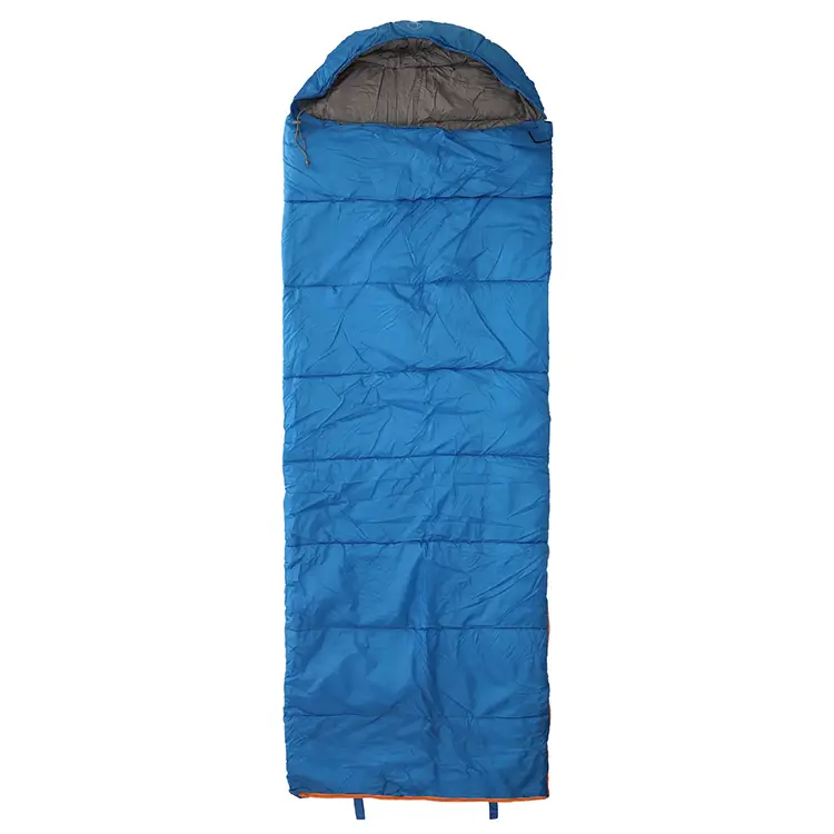 שק שינה למטייל כחול סגור