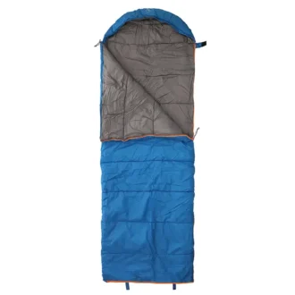 שק שינה למטייל כחול פתוח שק שינה למטייל כחול פתוח