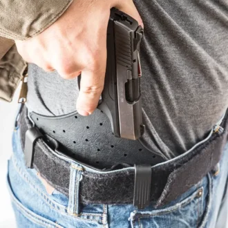 נרתיק מוסלק לאקדח קטן – תמונה להמחשה נרתיק מוסלק לאקדח קטן – תמונה להמחשה