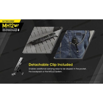 פנס טקטי נטען 1200 לומן, עד 1500 שעות עבודה – Nitecore פנס טקטי נטען 1200 לומן, עד 1500 שעות עבודה – Nitecore