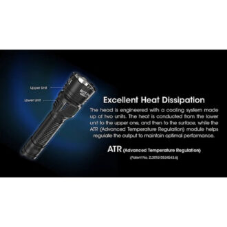 פנס יד חזק נטען, 3300 לומן, למרחק 705 מטר – Nitecore פנס יד חזק נטען, 3300 לומן, למרחק 705 מטר – Nitecore