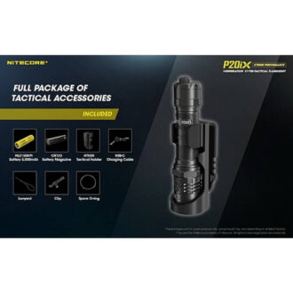 פנס יד הצפה טקטי נטען, 4000 לומן, למרחק 221 מטרים – Nitecore פנס יד הצפה טקטי נטען, 4000 לומן, למרחק 221 מטרים – Nitecore