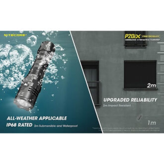 פנס יד הצפה טקטי נטען, 4000 לומן, למרחק 221 מטרים – Nitecore פנס יד הצפה טקטי נטען, 4000 לומן, למרחק 221 מטרים – Nitecore