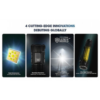 פנס יד עצמתי נטען, 4000 לומן, למרחק 450 מטר – Nitecore פנס יד עצמתי נטען, 4000 לומן, למרחק 450 מטר – Nitecore